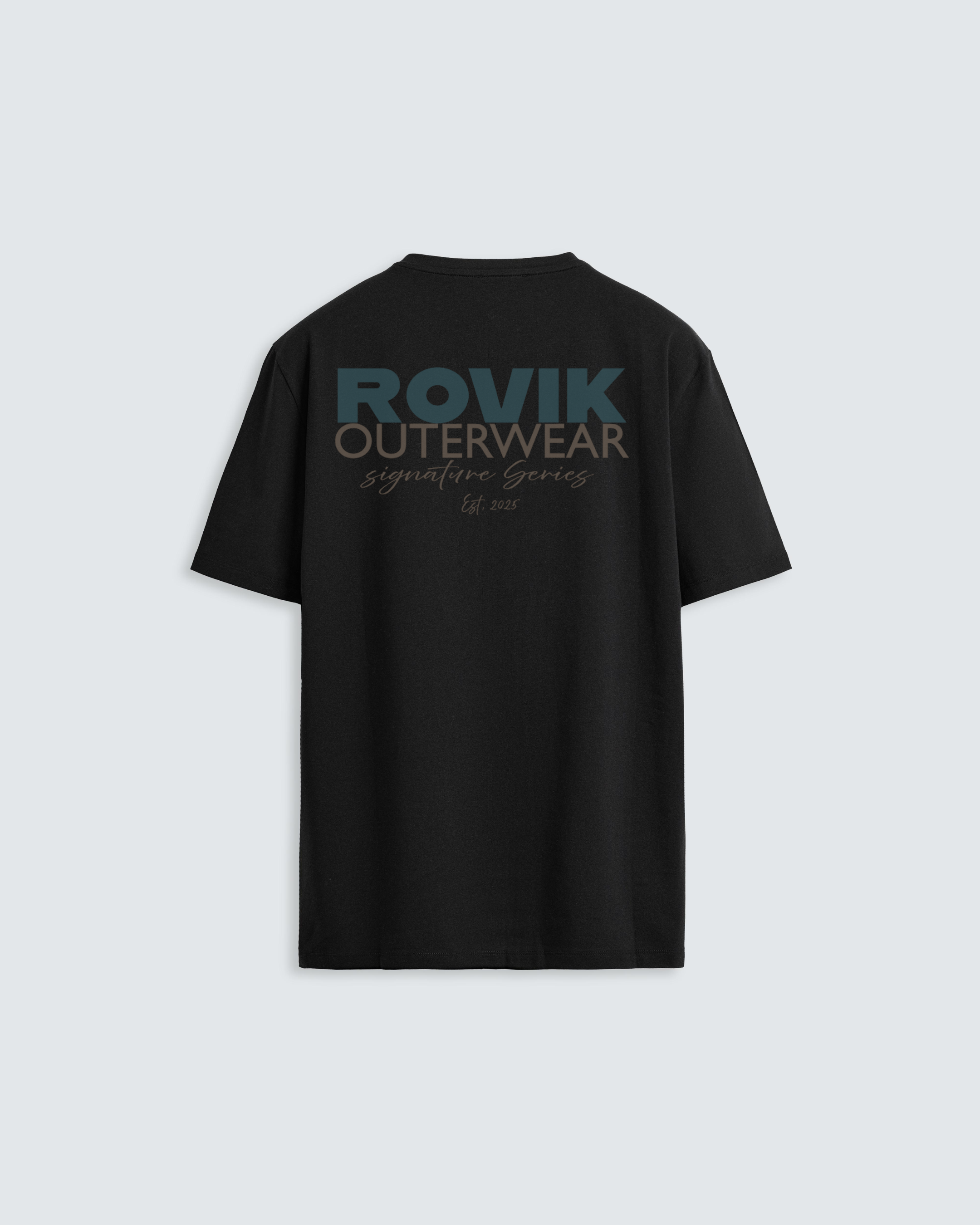 Rovik Black T-Shirt